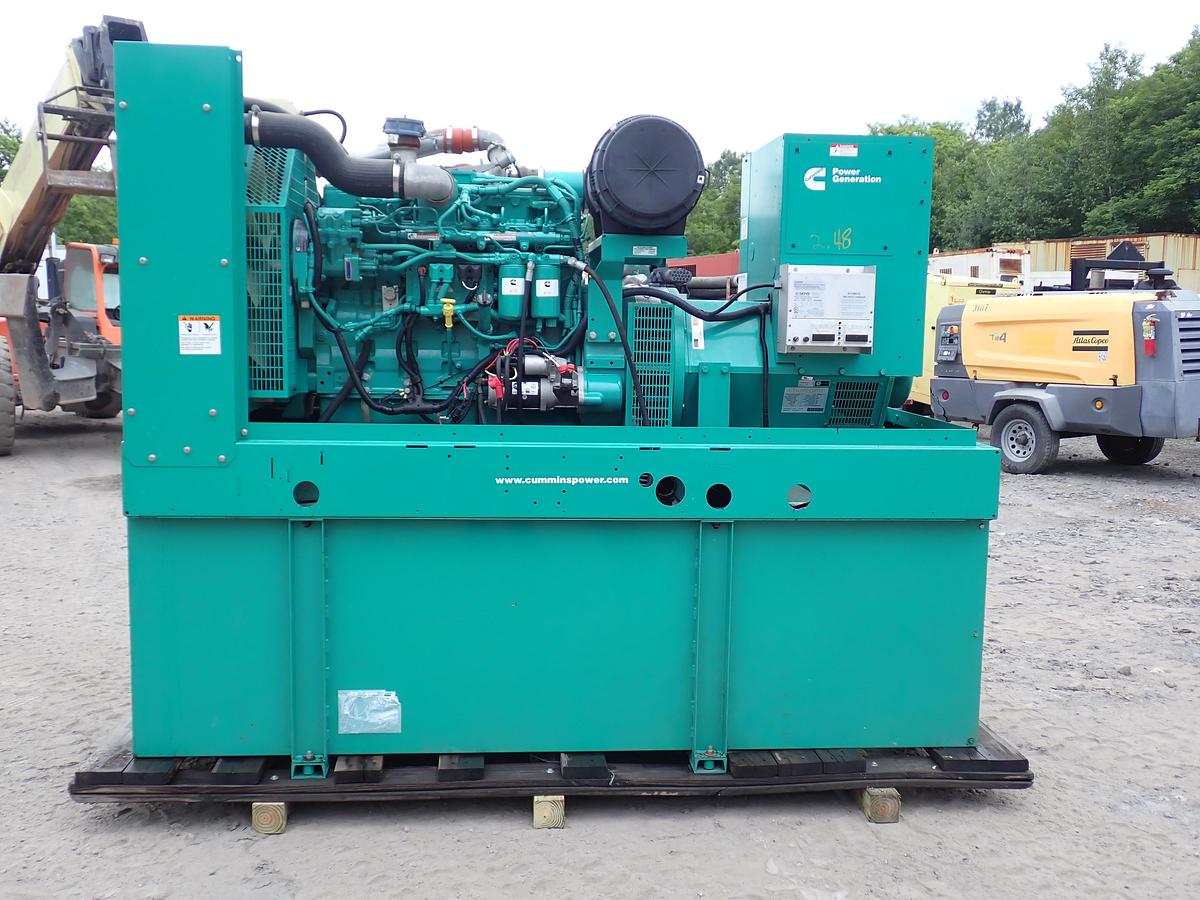 2012 Cummins DSHAB 175 KW Generator UNUSED!