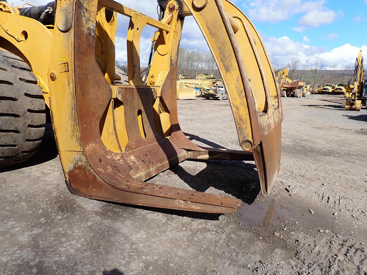 Used 2015 CAT 988K Wheel Loader w/ LOG GRAPPLE