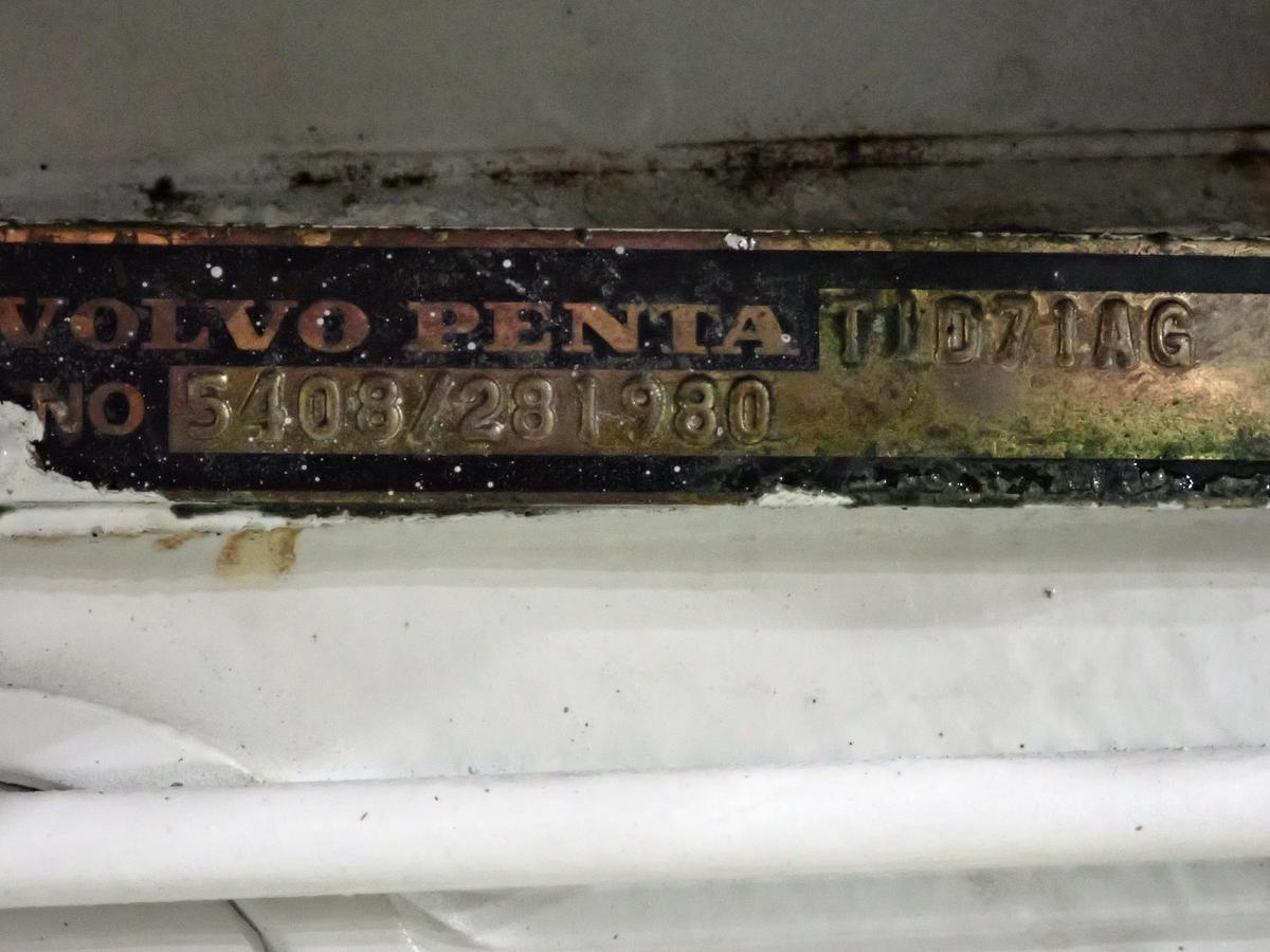 Used Volvo TID71AG Turbo Diesel Engine 763 HOURS!