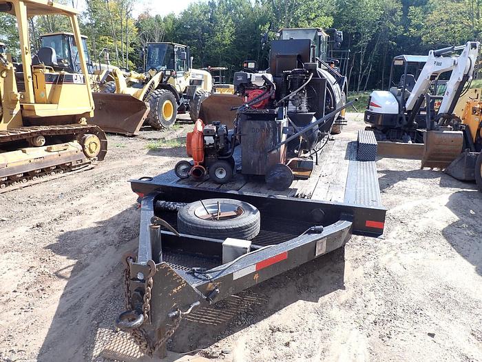 Used Sealmaster SK575 Pro Air 575 Gallon Sealcoating Machine Sealcoat WITH TRAILER