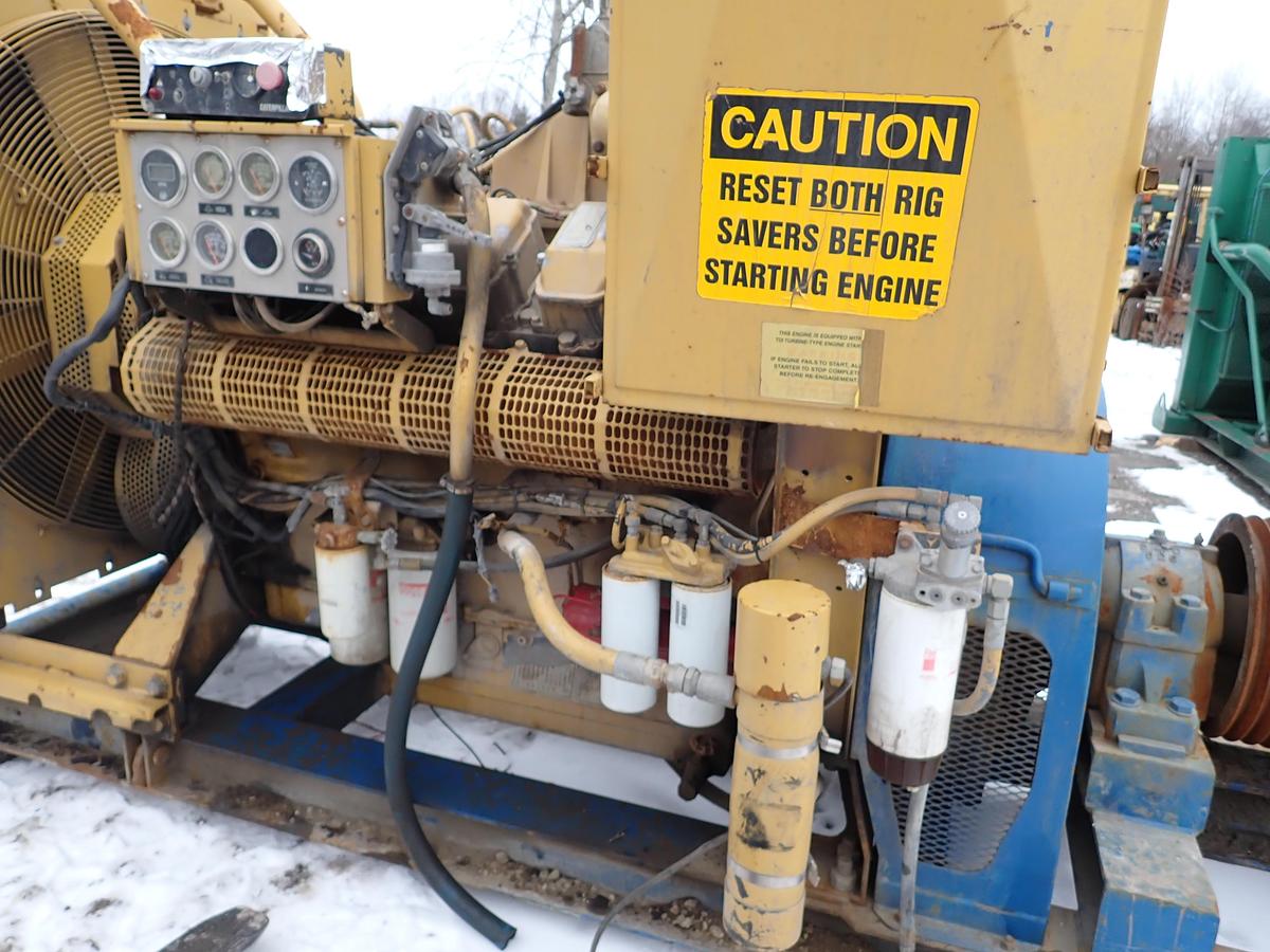 Used 2001 CAT 3412E Diesel Engine POWER UNIT! AR 156-7211