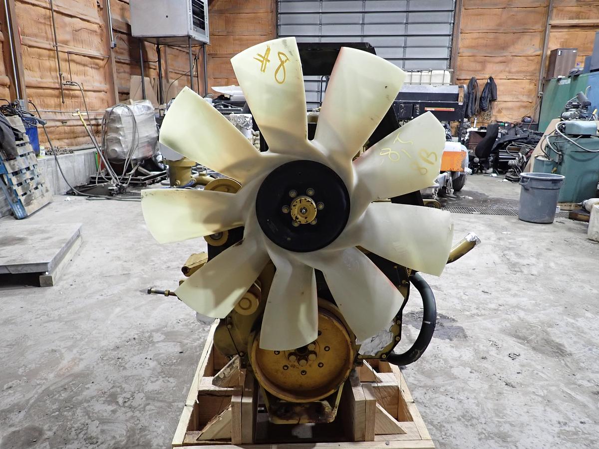 Used 2003 CAT C12 Diesel Engine GOV'T SURPLUS 410 HP W/ JAKES