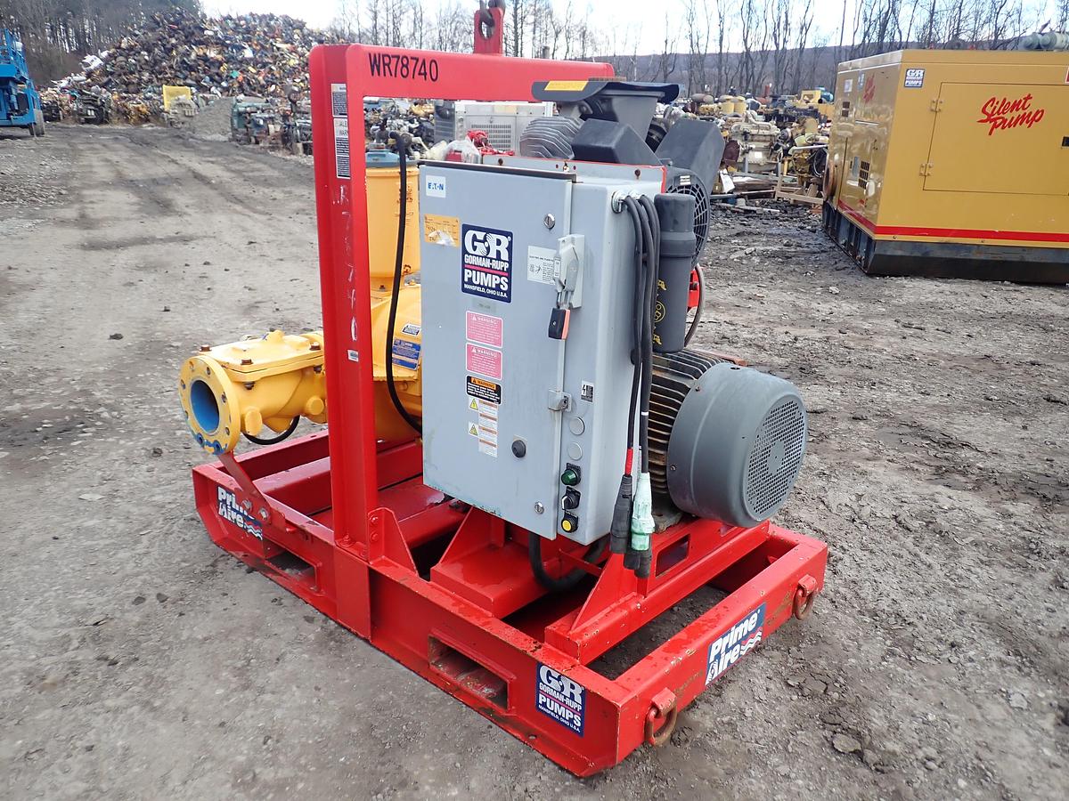 Used 2012 Gorman Rupp PA6C60 6" Water Pump ELECTRIC