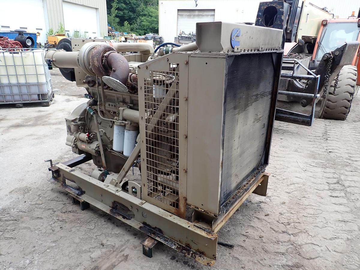 Used 1989 Cummins NTA855 G2 Diesel Engine POWER UNIT 465 HP