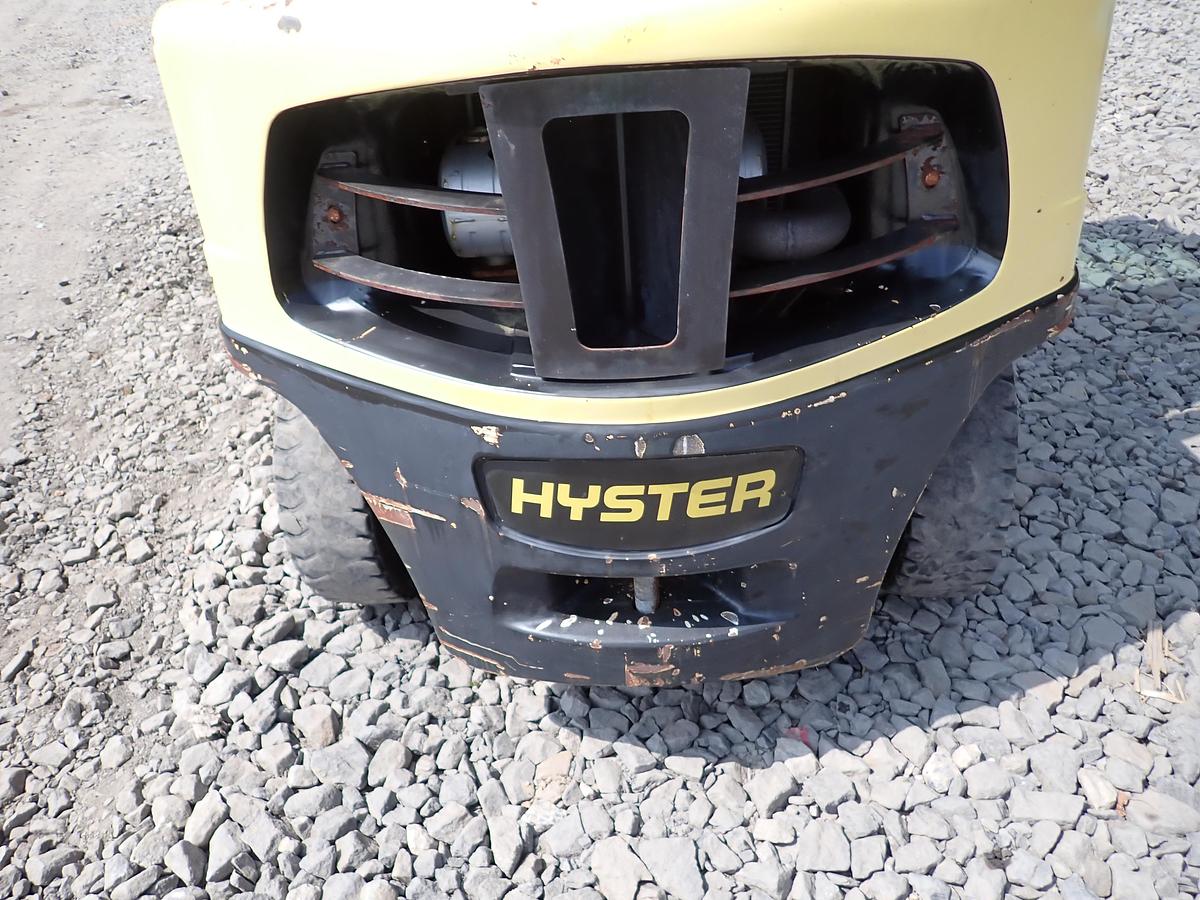 Used 2015 Hyster H80FT Diesel Forklift LOW HOURS! POSITIONERS!