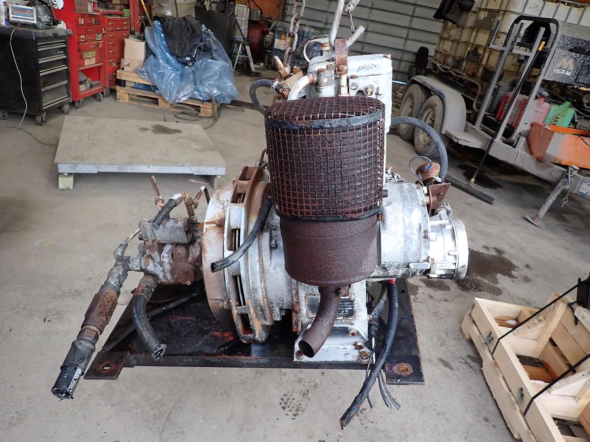 Used Hatz E786U Diesel Engine HYDRAULIC POWER UNIT!
