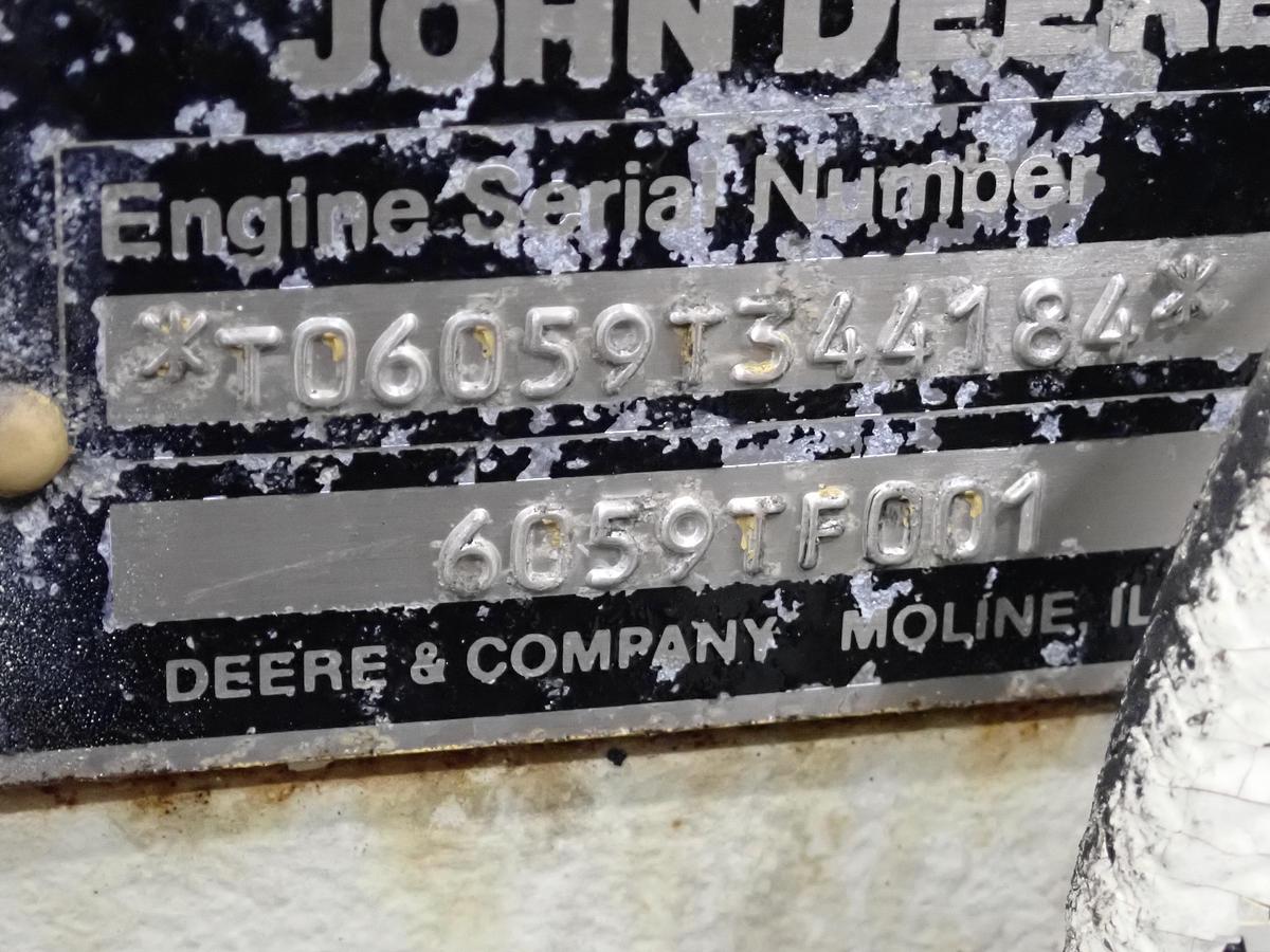 Used John Deere 6059TF001 Diesel Engine