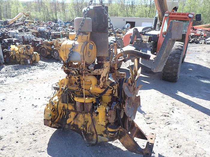 Used John Deere 6414 Turbo Diesel Engine RUNS EXC. VIDEO! 655B 750 Dozer Crawler