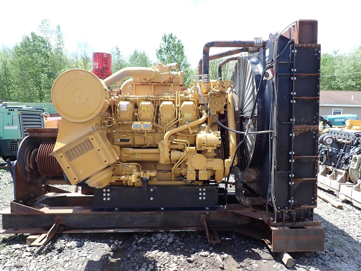 Used 2008 CAT 3508C Diesel Engine POWER UNIT AR # 264-4644