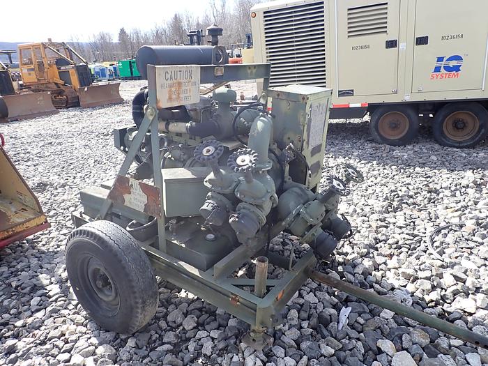Used Gorman Rupp 04A13-F3L GOV'T SURPLUS WATER PUMP
