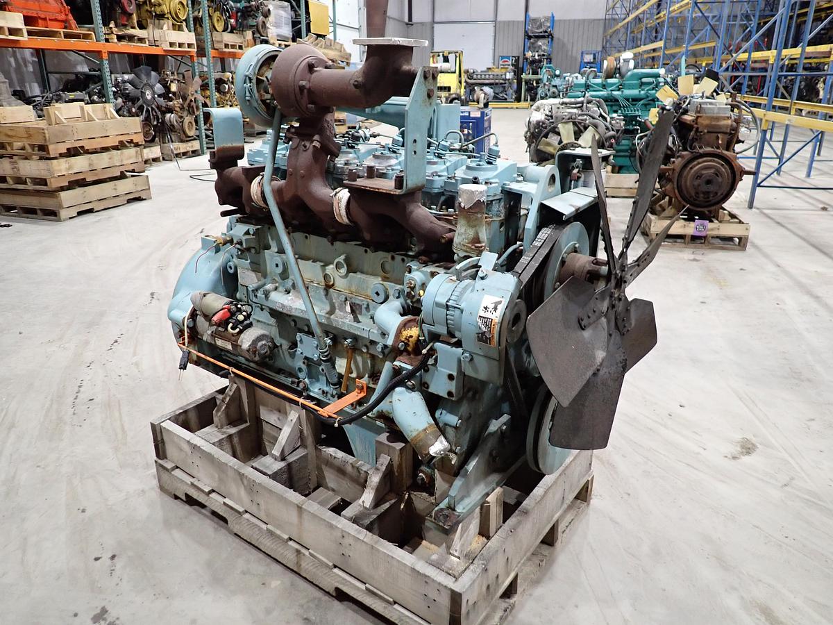 Used 1999 Komatsu S6D125E-2 Diesel Engine