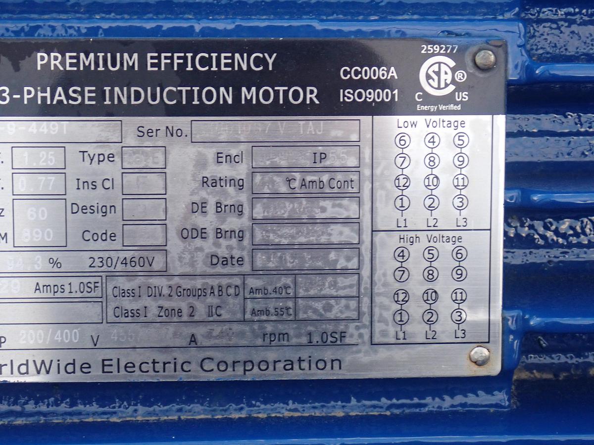 Used 2016 Gorman Rupp PA14B60 14" Water Pump ELECTRIC