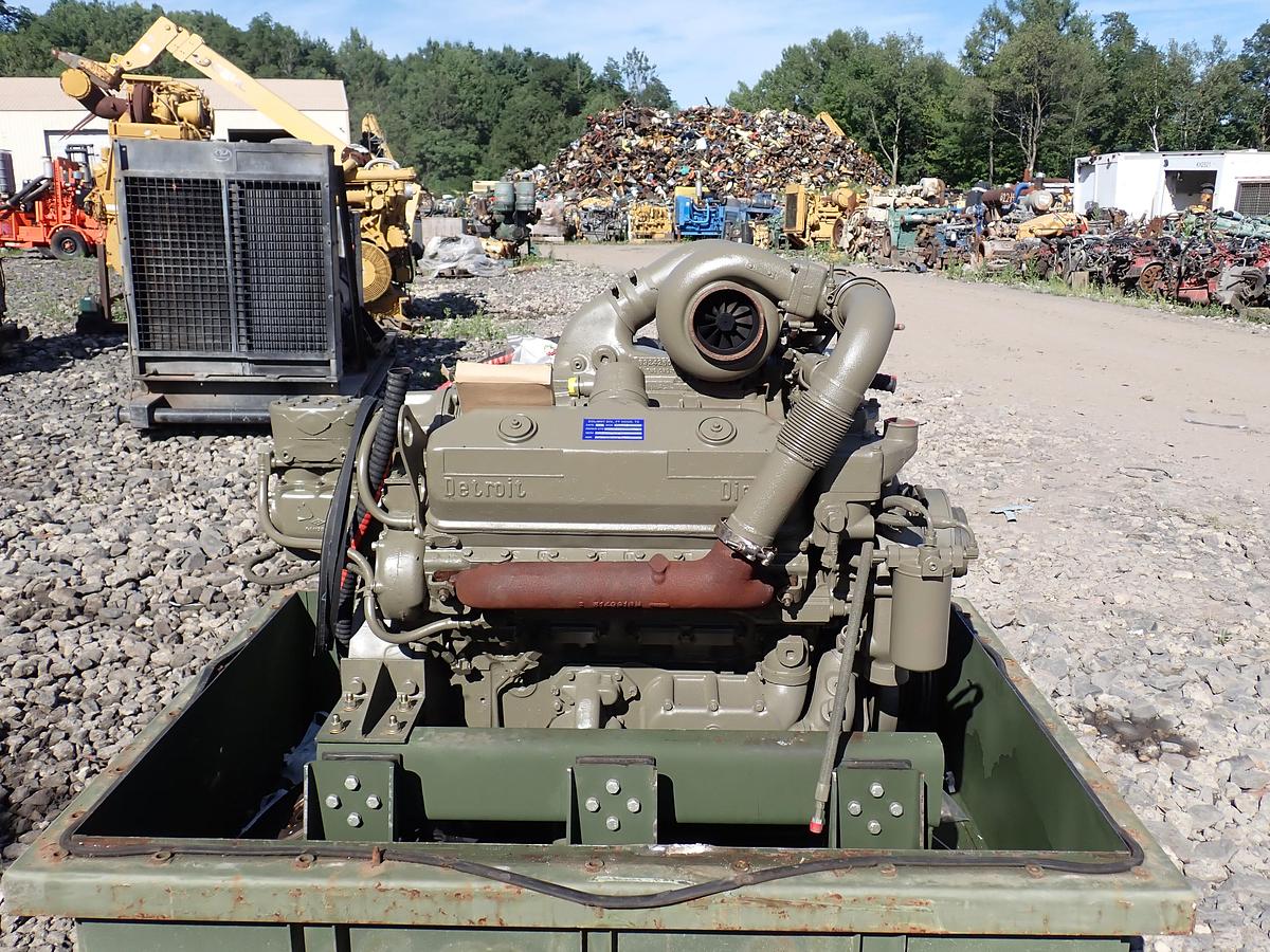 Detroit Diesel 8V92TA Diesel Engine MILITARY REBUILD OSHKOSH HEMTT