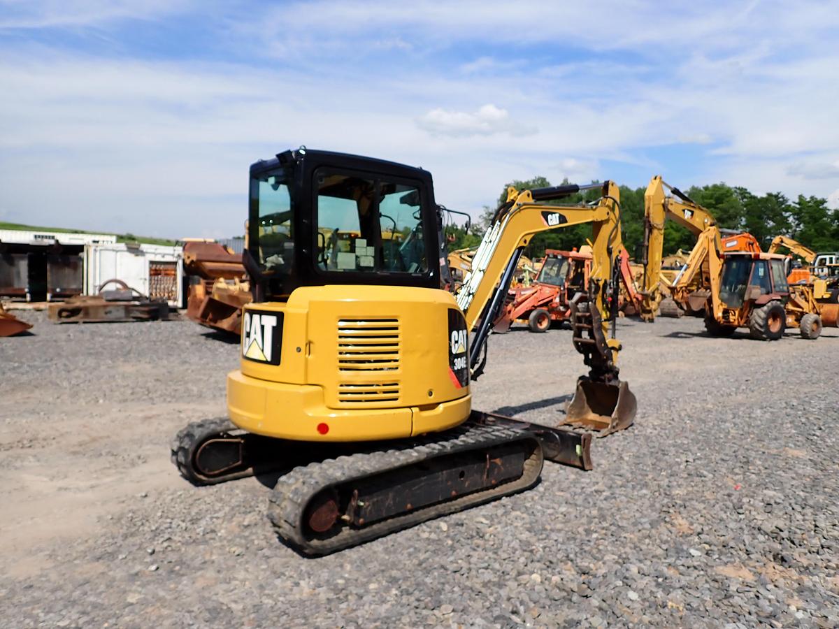 Used 2016 CAT 304E2 CR Mini Excavator HYDRAULIC THUMB!