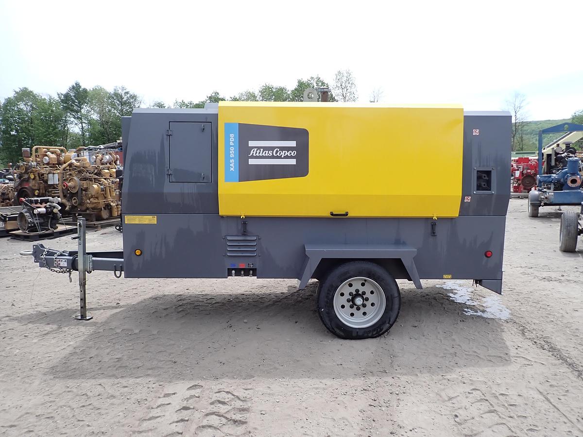 Used 2020 Atlas Copco XAS950 PD8 Air Compressor
