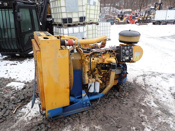 Used 2007 CAT C7 Industrial Diesel Power Unit 225 HP LOW HOURS!