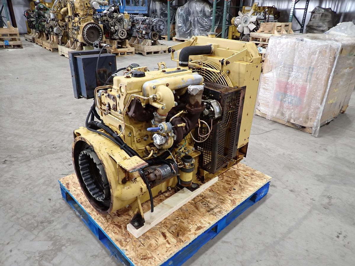 Used CAT 3054 Turbo Diesel Engine POWER UNIT 108 HP!