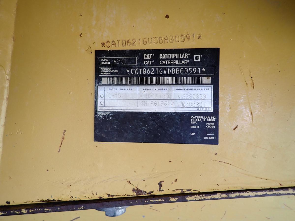 Used 2007 CAT 621G Motor Scraper