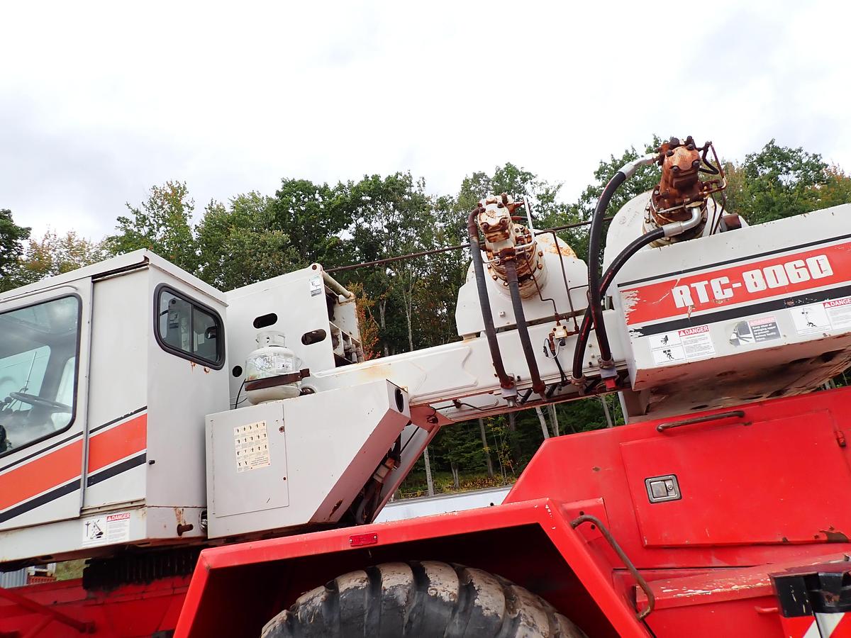 Used 1997 Link-Belt RTC-8060 60 Ton Rough Terrain Crane