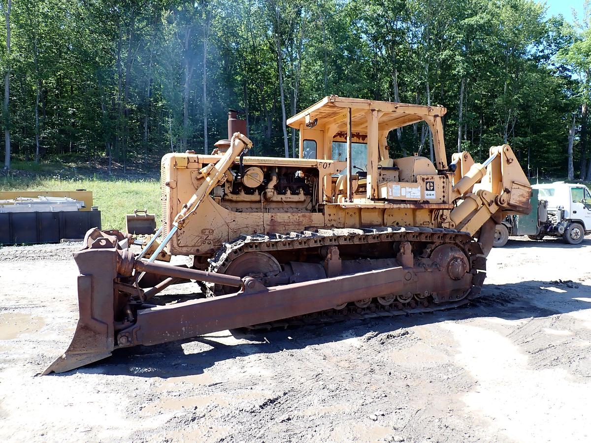 Used 1973 CAT D8H Crawler Dozer RIPPER!