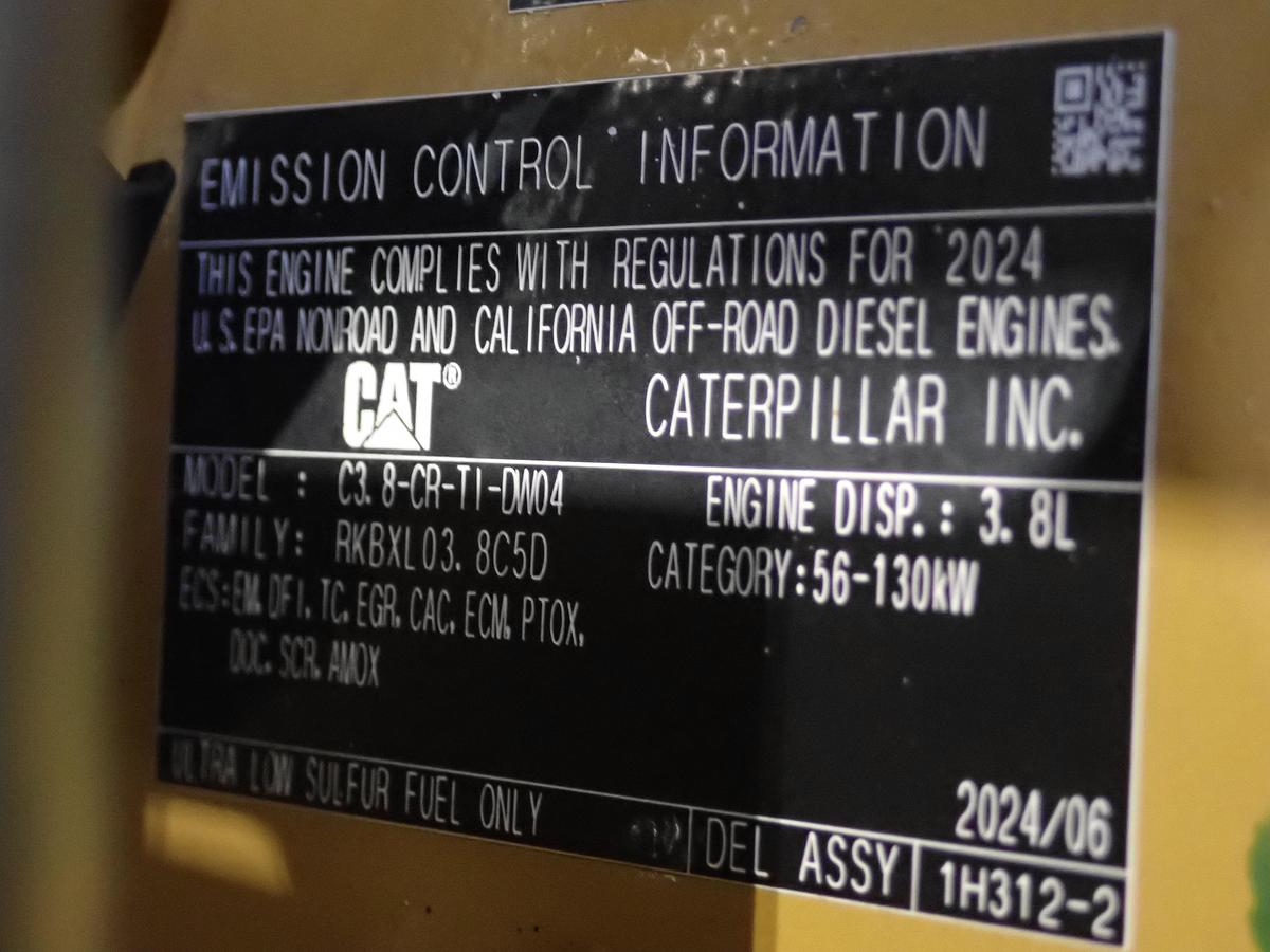 2024 CAT C3.8 Turbo Diesel Engine FACTORY NEW! AR # 632-3568 299D3