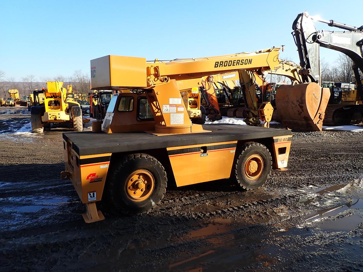 Used 1989 Broderson IC80-1D Carry Deck Crane