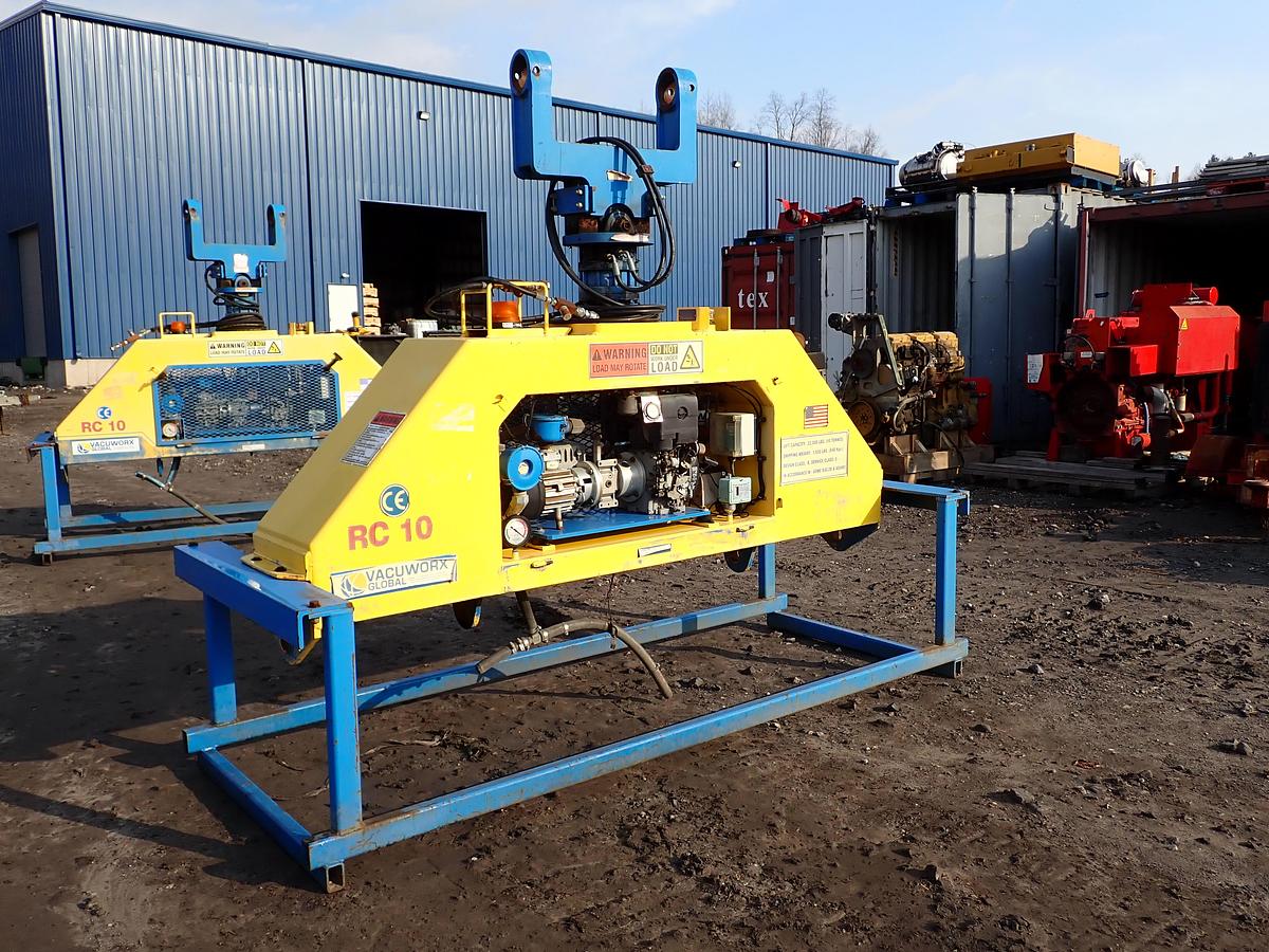 Used Vacuworx RC10 Pipe Lifter