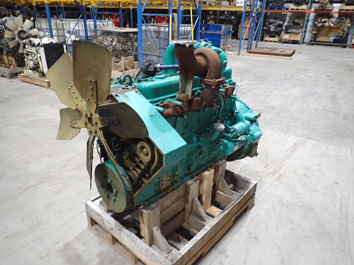 Used Komatsu S6D110-1 Turbo Diesel Engine 1195 HOURS!