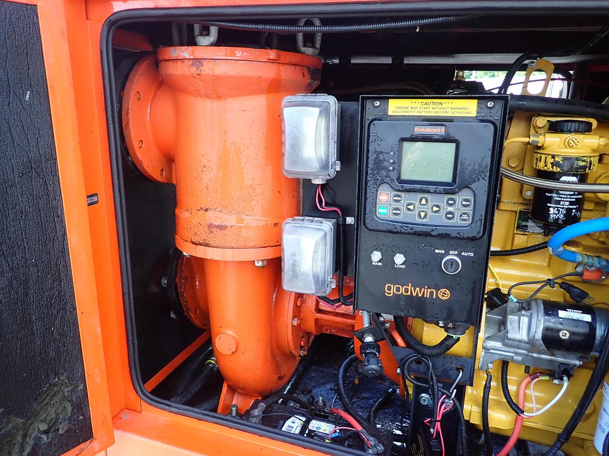 Used 2015 Godwin CD150M 6" Critical/Quiet Enclosure Water Pump