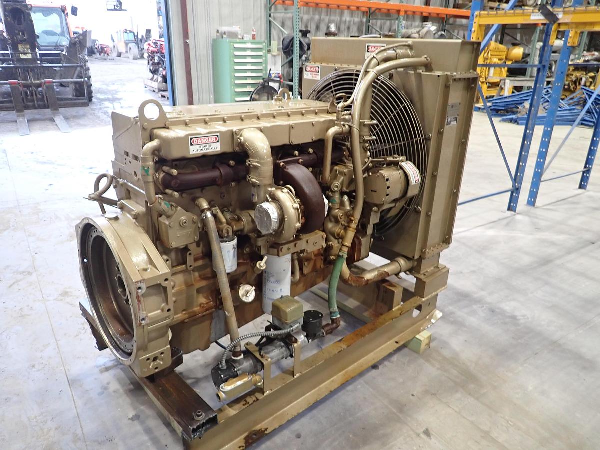 Used 1994 Cummins LTA10-G2 Diesel Engine Power Unit 345 HP