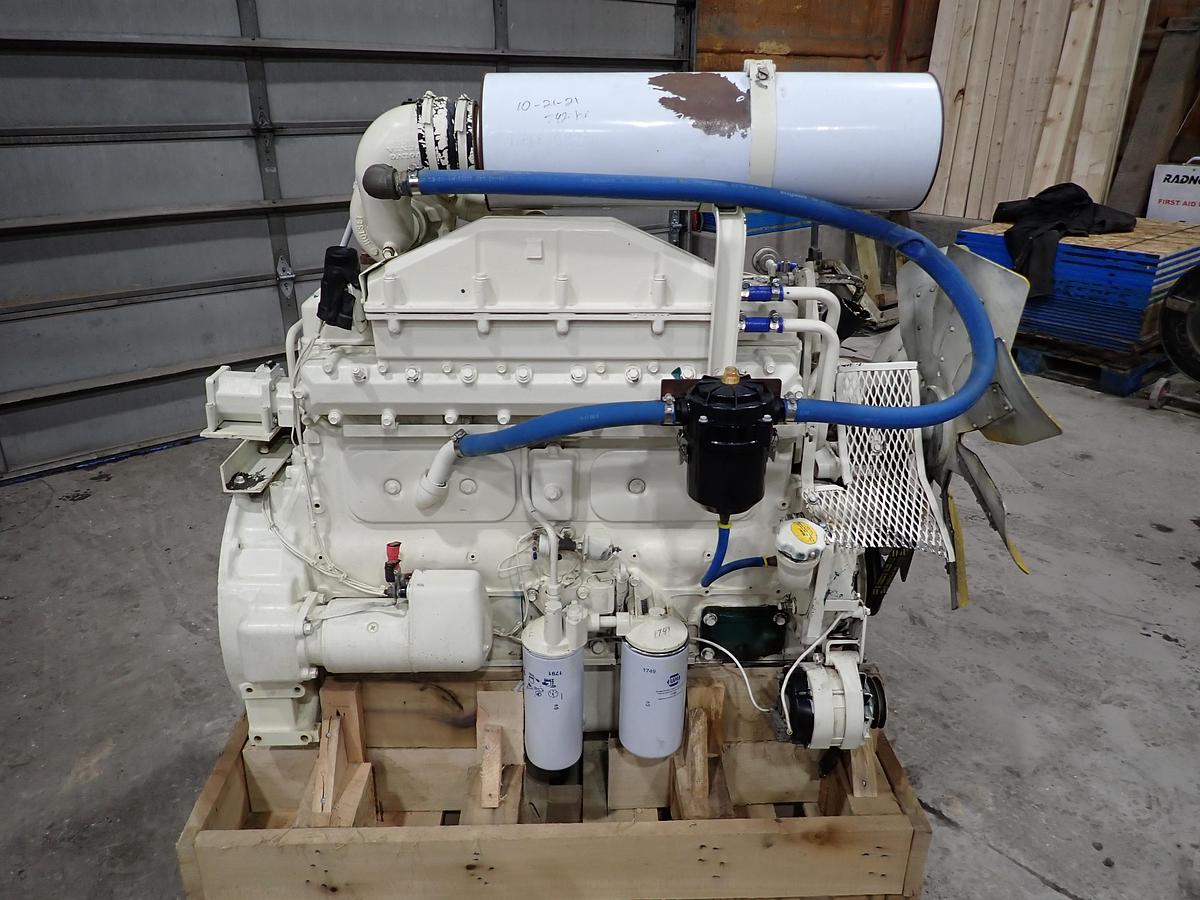 Used Volvo TID71AG Turbo Diesel Engine 918 HOURS!