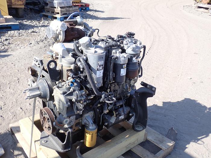 Used 2018 CAT C4.4 Diesel Engine TL1055D Telehandler AR 440-0603