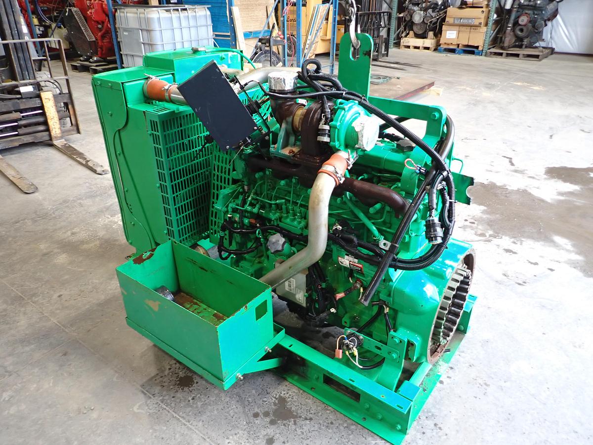 Used John Deere 6068HF285 Diesel Engine Power Unit 851 HOURS