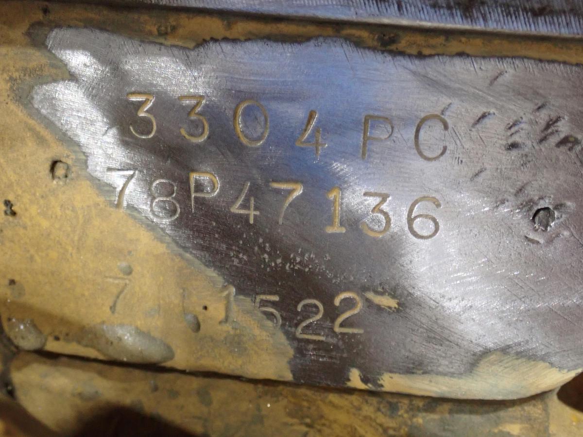 Used CAT 3304 PC Diesel Engine AR # 7N1522