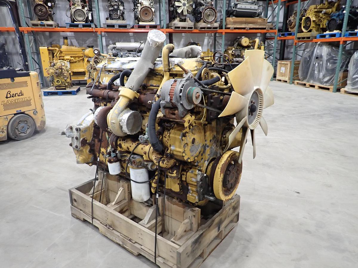 Used 1996 Caterpillar 3406C Turbo Diesel Engine AR # 118-5177