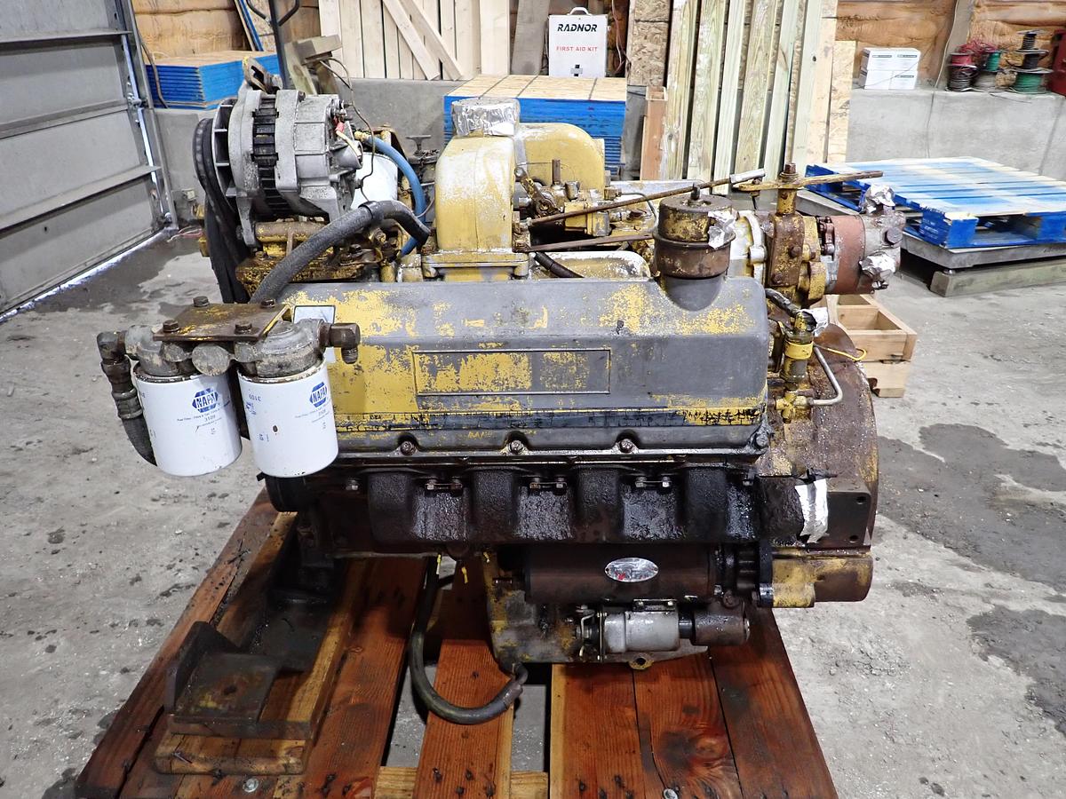 Used Cummins V504C Diesel Engine