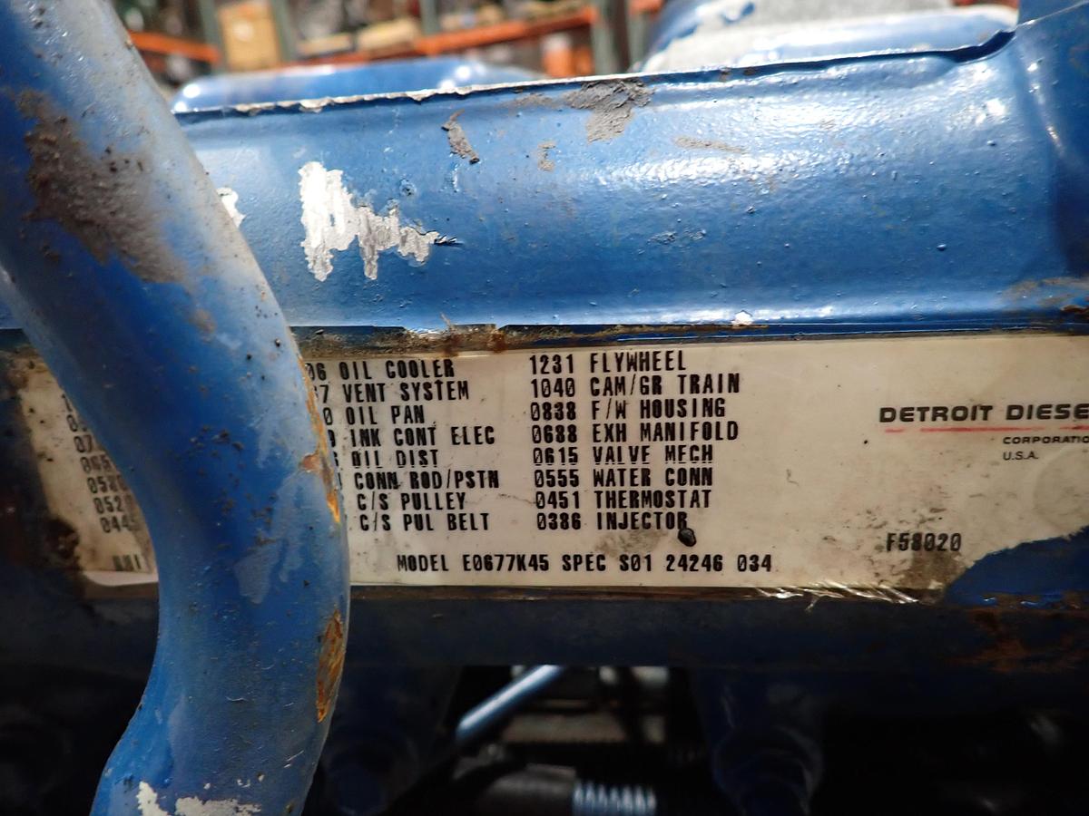 Used 1997 Detroit Diesel Series 55 12 Liter Truck Engine