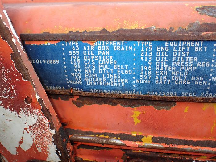 Used Detroit Diesel 4-53N Engine 5043-5001