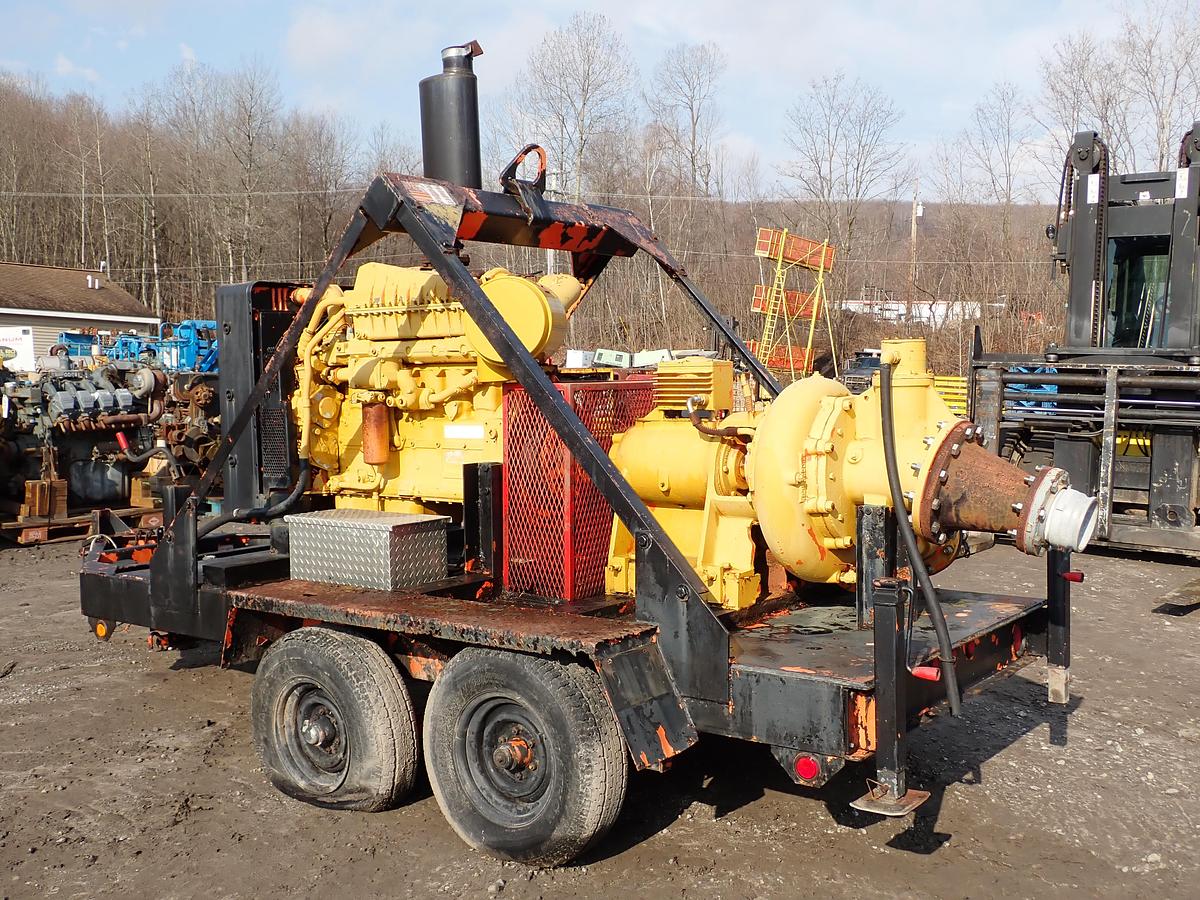 Used 1999 Godwin HL8M 10x8 Water Pump