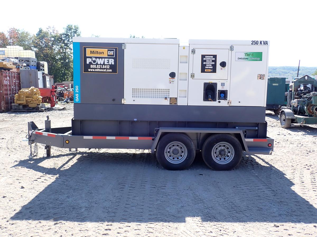 2024 Atlas Copco QAS250 Generator Set UNUSED FACTORY WARRANTY!