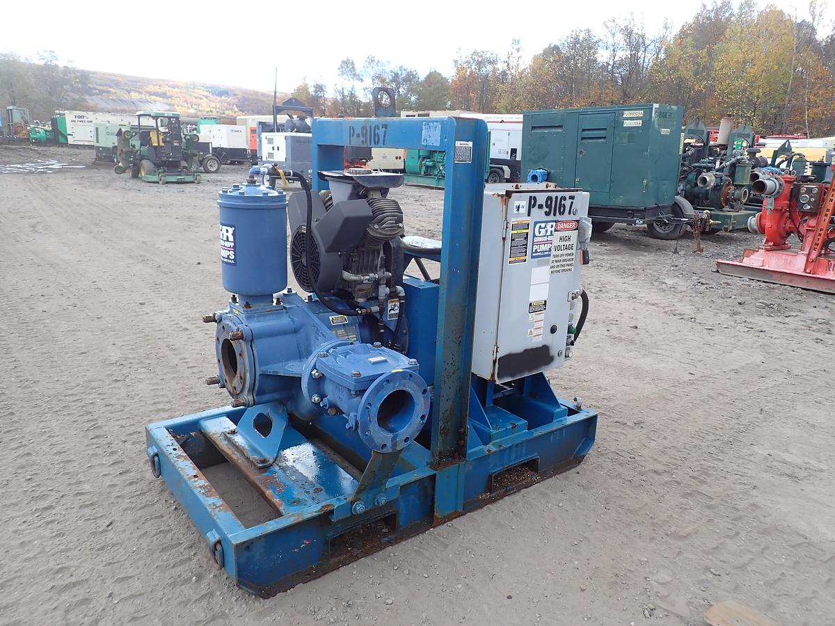 Used Gorman Rupp PA6C60-B 6" ELECTRIC Water Pump