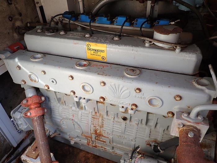 Used 2018 Hess 220S 220 KW Generator NATURAL GAS Daewoo Engine ENCLOSED! Genset