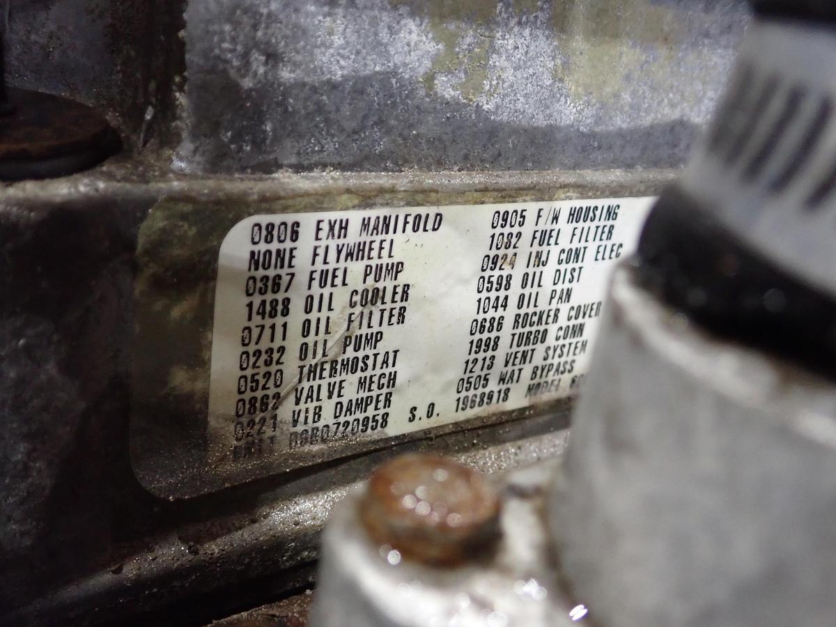 Used 2003 Detroit Diesel Series 60 14.0 Liter Diesel Engine LOW MILES!