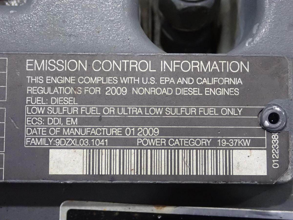 Used 2009 Deutz D2011 L03I Diesel Engine POWER UNIT w/ PANEL