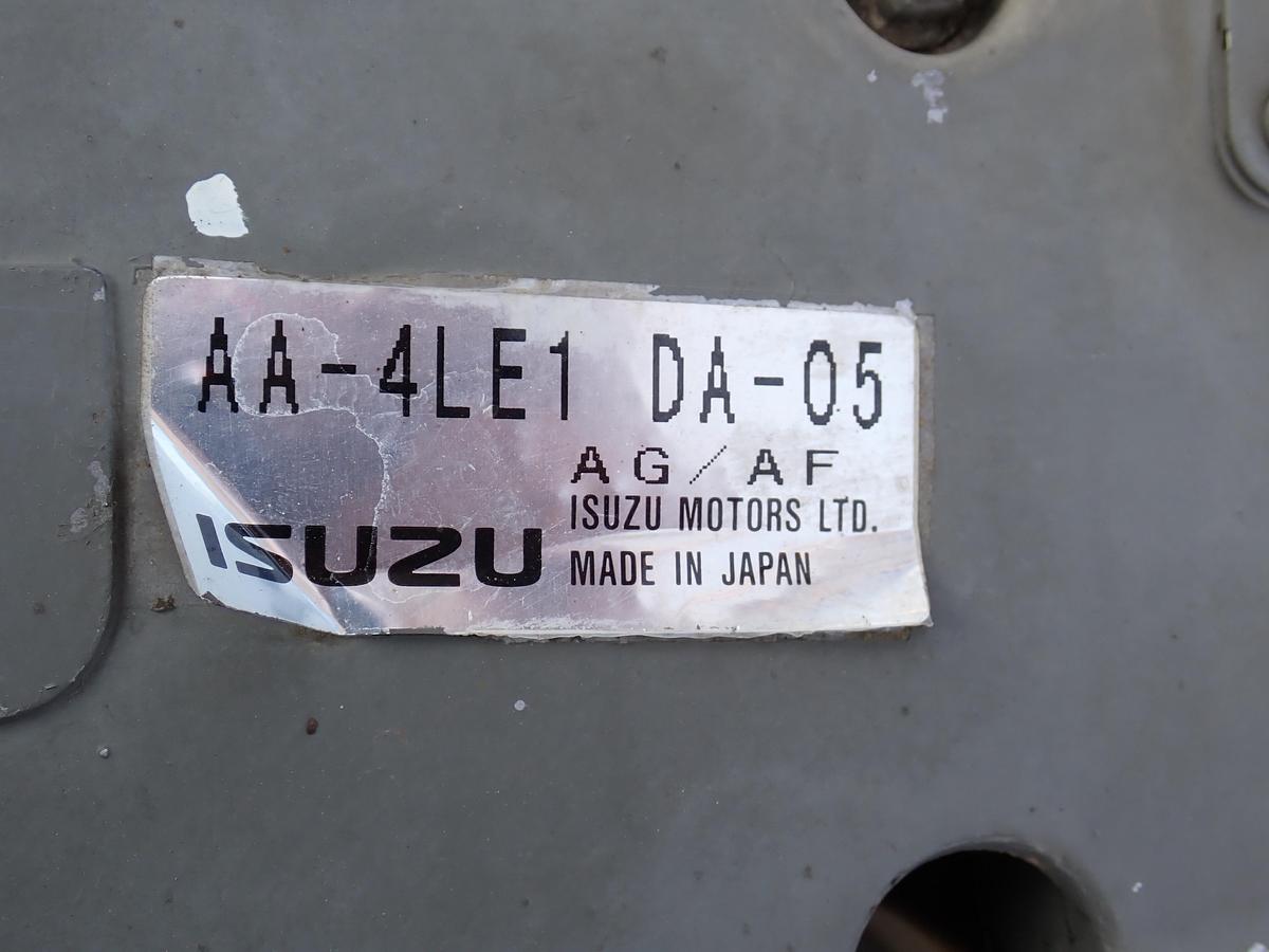 Used 2005 Isuzu 4LE1-DA05 Diesel Engine