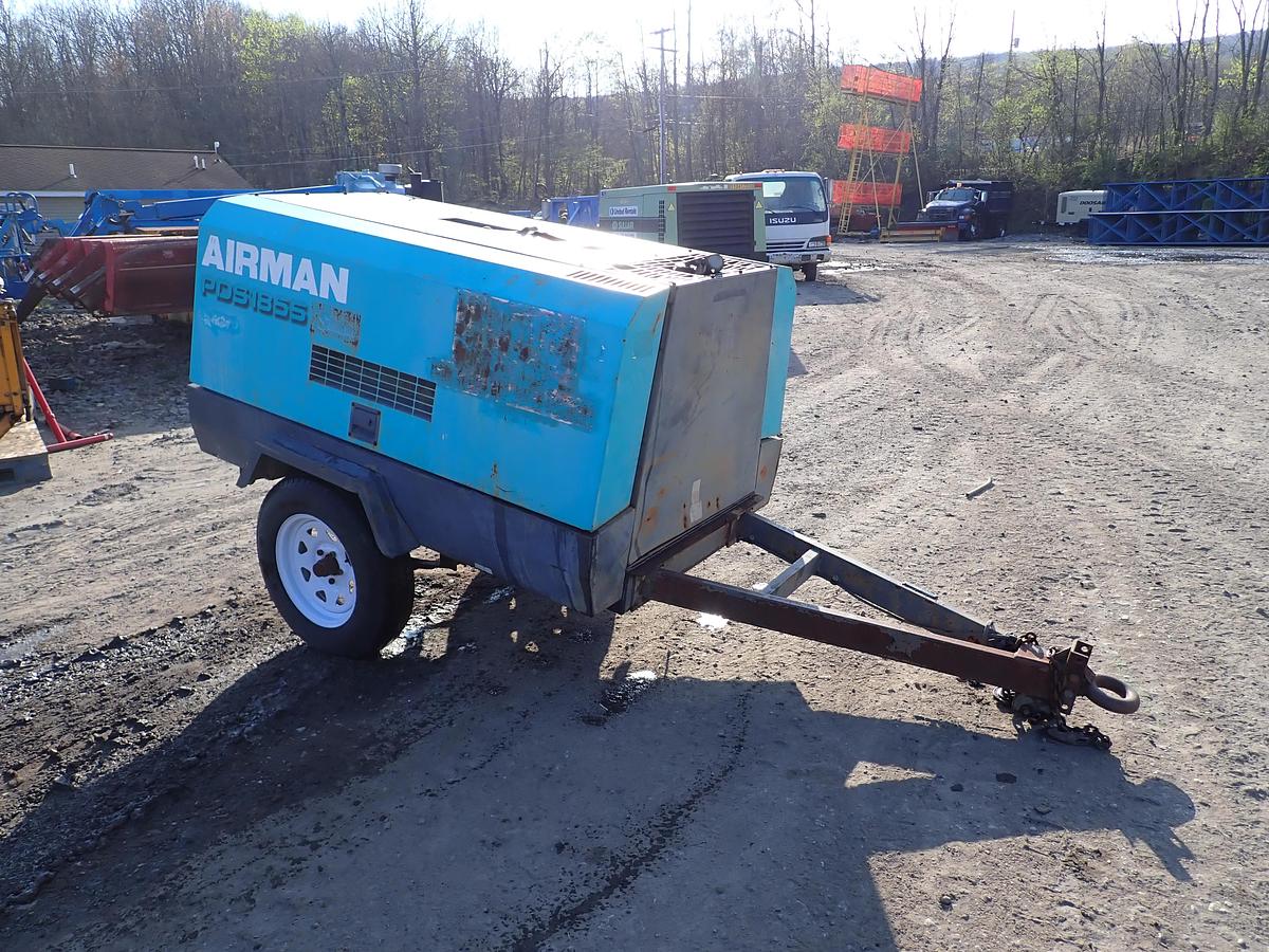 Used 2002 Airman PDS185S 185 CFM Air Compressor