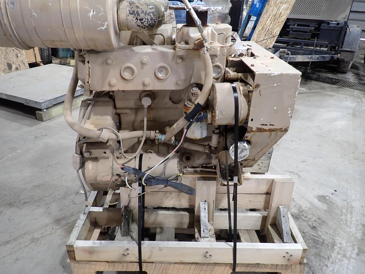 Used 1993 Cummins 4B 3.9 Marine Diesel Engine 