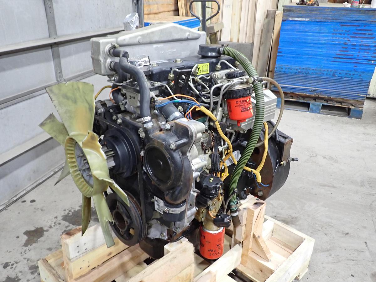 Used 1998 Perkins 1004-40TW Diesel Engine AM50661 946 HOURS!