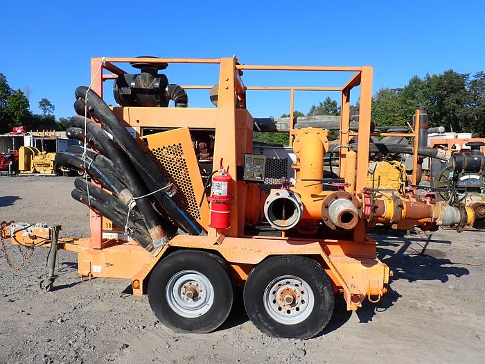 Used 2012 Pioneer SC108S17 10X8 Towable Water Pump