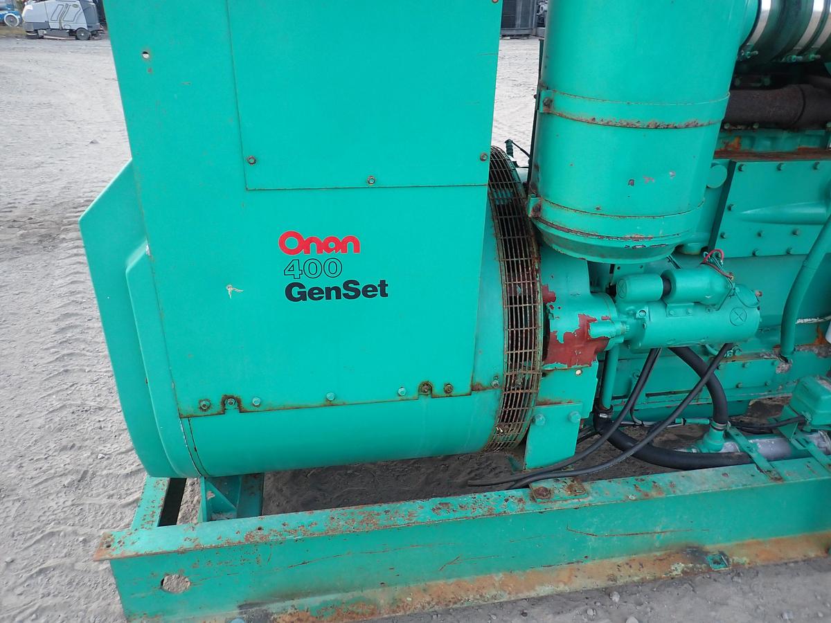 Used 1986 Onan 400.0DFN 400 KW STANDBY Generator